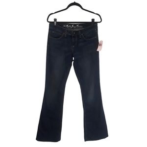 JUICY COUTURE Cali Sugerhill Bardot Dark Wash Bootcut Jeans NWT 29
